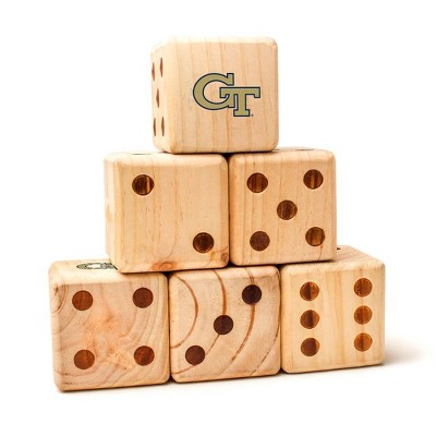 NCAA Georgia Tech Yellow Jackets Lawn Bowling Yard Dice