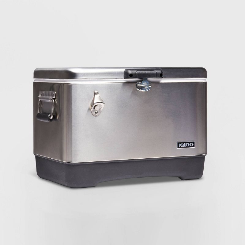 Igloo Legacy 54qt Stainless Steel Cooler, 6 of 15