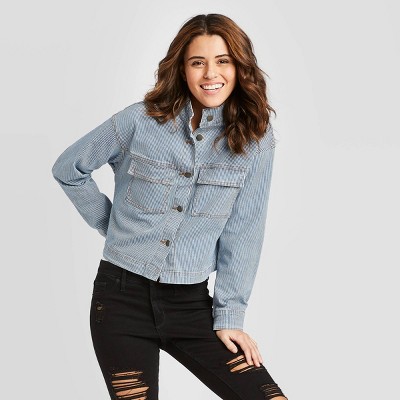 target womens jean jacket