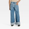 Girls' Mid-Rise Slouchy Wide Leg Jeans - art class™ - 2 of 3
