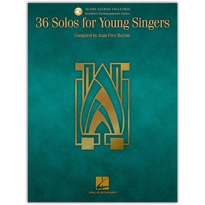 Hal Leonard 36 Solos for Young Singers (Book/Online Audio)