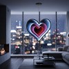 Hanging Valentine Heart Infinity LED Decoration – 23.5"H by Melrose - 3 of 3