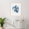 Amanti Art Tropical Fig Leaf by Hannah Dawson Wood Framed Wall Art Print - 4 of 4