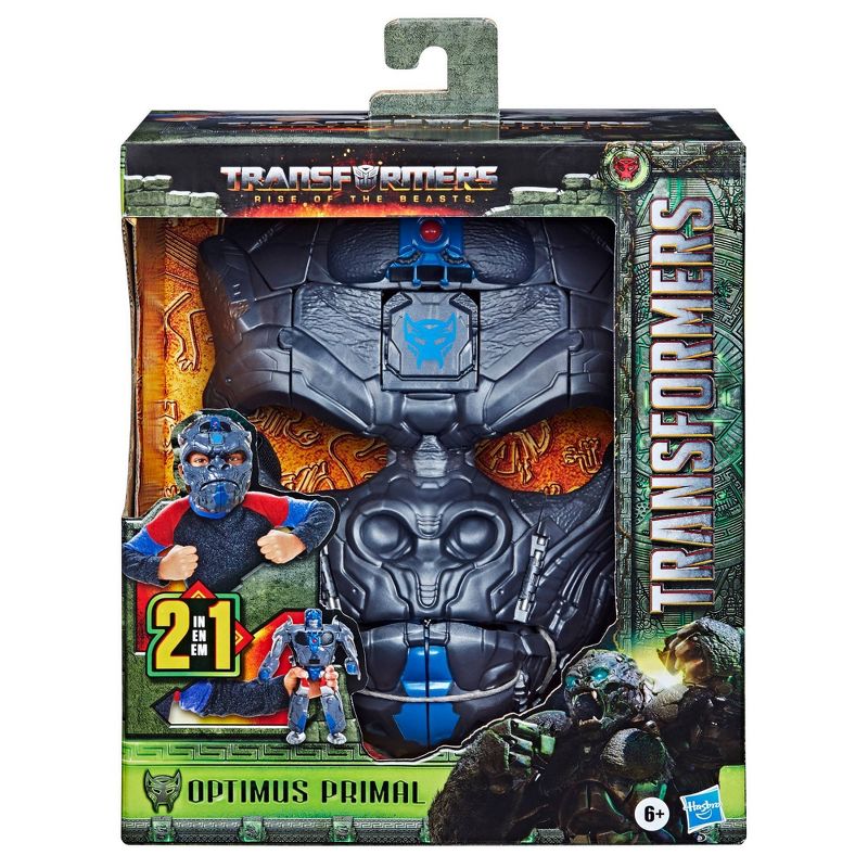 Transformers Rise of the Beasts 2-in-1 Optimus Primal Role Play Mask, 4 of 17