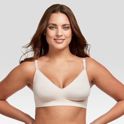 hanes women's convertible seamless wire free bra