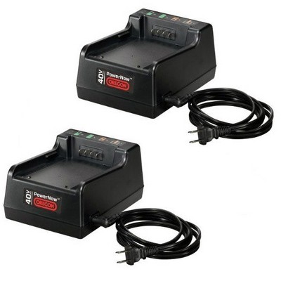 Oregon C600 2 Pack of OEM 40V MAX Lithium-Ion Battery Chargers - 540580-2PK