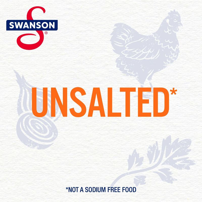 Swanson 100% Natural Gluten Free Unsalted Chicken Broth - 32 fl oz, 5 of 15