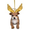 Design Toscano Honor the Pooch: Pit Bull Holiday Dog Angel Ornament - 3 of 4