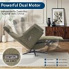 AMERLIFE Dual Motor Power Recliner Chairs for Adults, Adjustable Back & Footrest, Air Massage, USB & Type-C, - 3 of 4