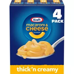Kraft Thick 'n Creamy Mac and Cheese Dinner - 29oz/4ct