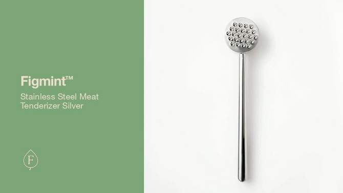 Stainless Steel Meat Tenderizer Silver - Figmint&#8482;, 2 of 5, play video