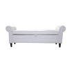 NicBex 63 Inch Storage Ottoman,Entryway Bench with Wood Legs for Bedroom and Living Room - 3 of 4