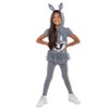 LOONEY TUNES Buggs Bunny Girls Cosplay T-Shirt Dress and Leggings Outfit Set Little Kid to Big Kid - image 2 of 4