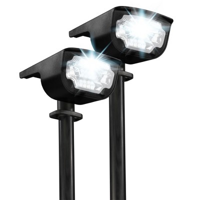 Bell+Howell Bionic Color Burst Solar LED Pathway Lights, 2 Pack