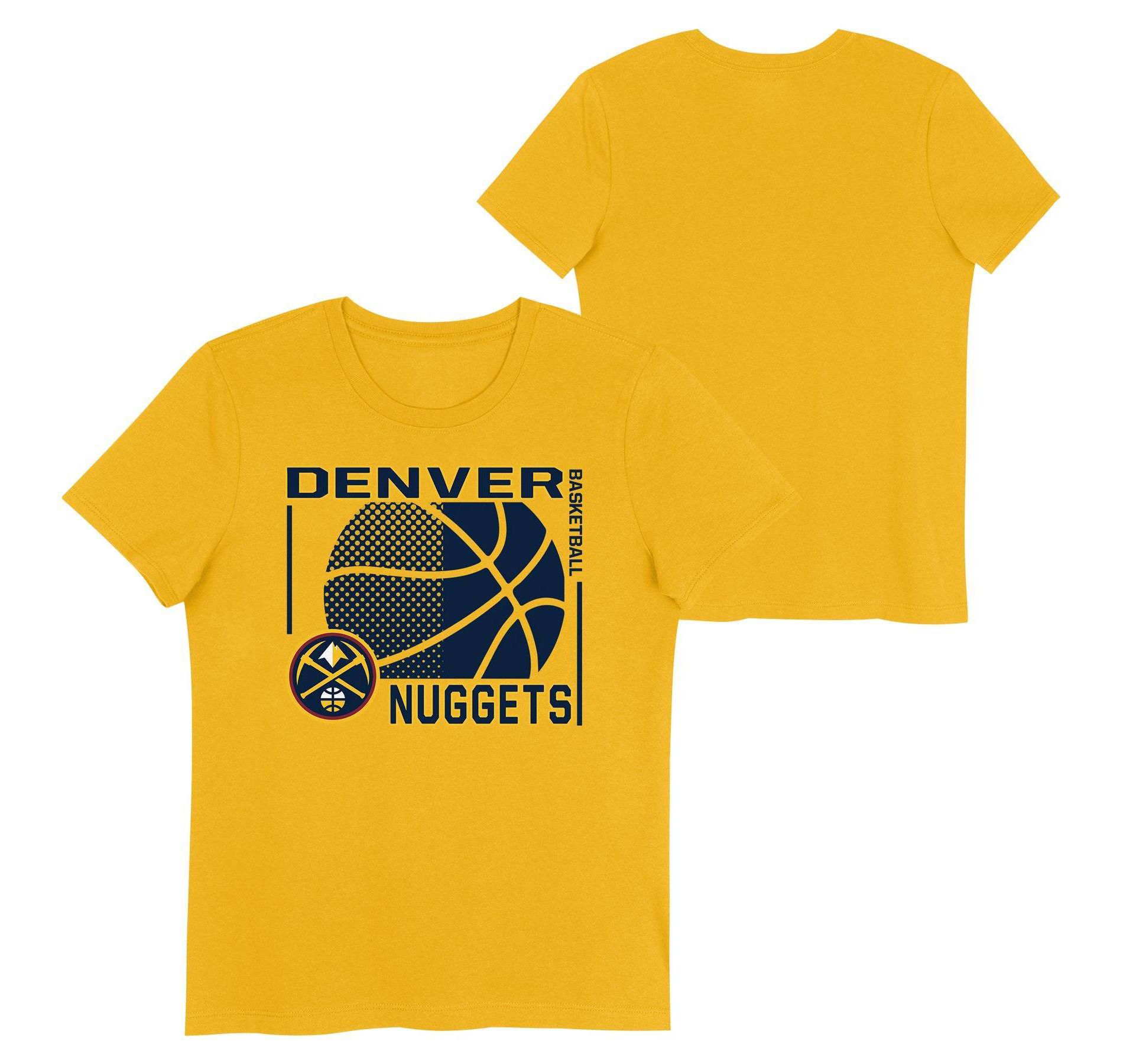 NBA Denver Nuggets Short Sleeve Crewneck T-Shirt