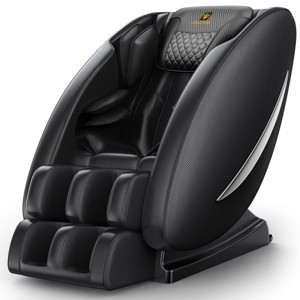 Zero Gravity Massage Chair Recliner with Full Body Air Pressure, Heated Foot & Lumbar, Automatic PU Leather Massage Chair for Home, Office-Koiai - 1 of 4