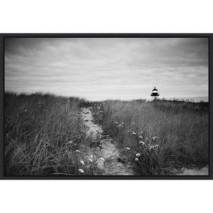 Amanti Art Nantucket Lighthouse by Aledanda Canvas Wall Art Print Framed 23 x 16-in. - 1 of 4