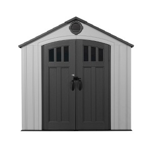 Lifetime 8 ft. x 20 ft. Outdoor Storage Shed (60470) - 1 of 4