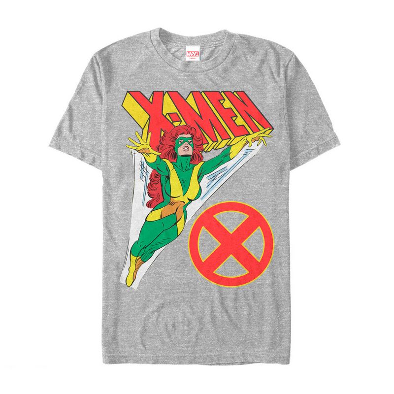 Men's Marvel X-Men Jean Grey Flight T-Shirt, 1 of 5