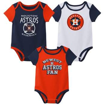 MLB Houston Astros Infant Boys' 3pk Bodysuit