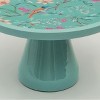 Mela Artisans Aqua Flora Pedestal Cake Stand - 4 of 4