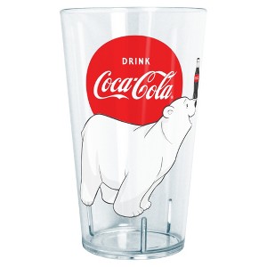 Coca Cola Polar Bear Drink Logo Tritan Drinking Cup - 1 of 3