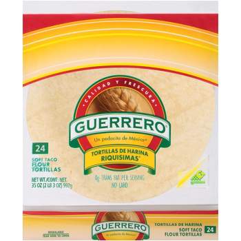 GUERRERO Flour 24ct 35oz Taco Riquma