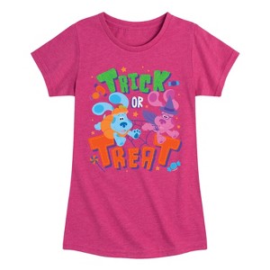 Girls' - Blue's Clues & You! - Trick Or Treat Fitted Short Sleeve Graphic T-Shirt - 1 of 4