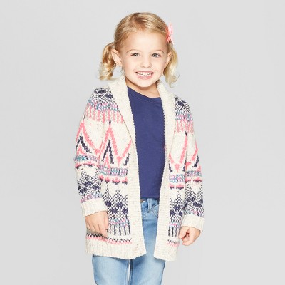 girls fair isle sweater