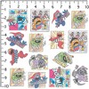 Sesame Street Manga 50ct Vinyl Large Deluxe Stickers Variety Pack - 2 of 4