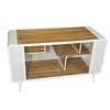 JUJABU 55.12 "Spacious Cat House with Tempered Glass, for Living Room, Hallway, Study and Other Spaces - 2 of 4