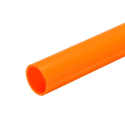 Unique Bargains High Impact Water Plumb Cable Sleeve PVC Rigid Round Pipes 20" Length