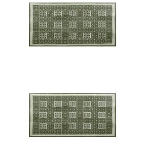 Unique Bargains Waterproof Anti-Slip Foot Wipe No Washing Kitchen Floor Mat - 1 of 4