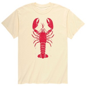 Men's - Instant Message - Vintage Lobster Short Sleeve Graphic T-Shirt - 1 of 4