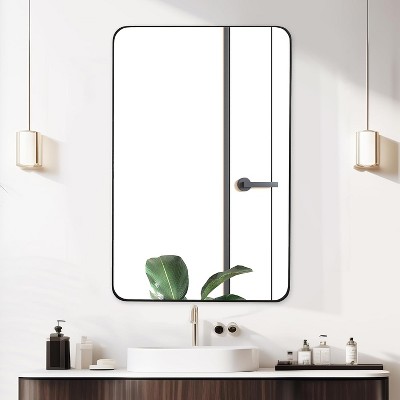 Rectangular Bathroom Wall Mirror, Vanity Mirror for Bathroom, Bedroom, Living Room & Entryway Decor