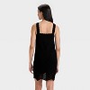 Women's Crochet Mini Shift Dress - A New Day™ - 2 of 3