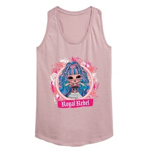Women's - LOL Surprise! - Royal Rebel Graphic Racerback Tank - 1 of 4