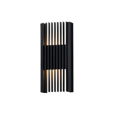 ET2 Lighting Rampart 2 - Light Wall Light in  Black