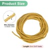 Unique Bargains Soft Polyester Decorative Cord Twisted Rope Trim 1 Pc - 3 of 4
