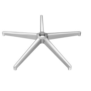 VEVOR Office Chair Base Replacement, 28", 2500 lbs Static Load Capacity, Heavy Duty Universal Computer Desk Chair Stool Base Part, Silver - 1 of 4