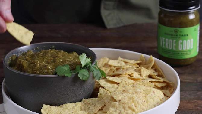 Double Take Salsa Verde Good Green Chile Salsa -13.2oz, 2 of 5, play video