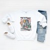 Simply Sage Market Women's Graphic Sweatshirt Never Stop Exploring - 2XL - White - 3 of 3