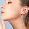 SOHI Women's Dangling Drop Earrings - 3 of 3