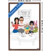 Trends International Bob's Burgers - Couch Framed Wall Poster Prints - 3 of 4