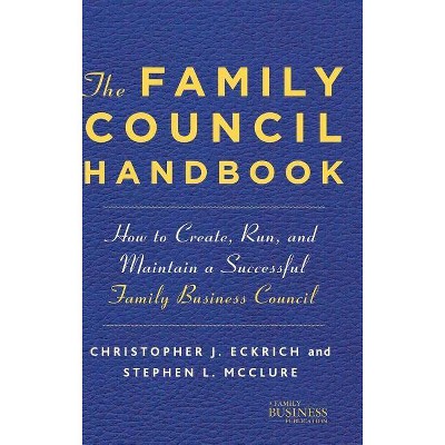 The Family Council Handbook - (Family Business Publication) by  Na Na (Hardcover)