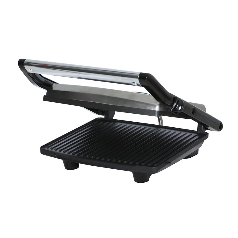Brentwood Select Compact Non-Stick Panini Press & Sandwich Maker in Stainless Steel, 5 of 10