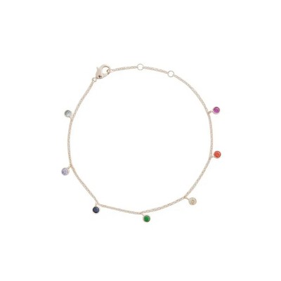 Rainbow Crystal Stardust Bracelet in Gold, Rose Gold, Silver - Honeycat