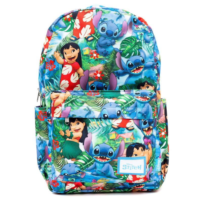 Wondapop Disney Lilo and Stitch 17" Full Size Nylon Backpack, 1 of 6