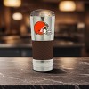 NFL Cleveland Browns 24oz Draft Tumbler with Chrome Finish - 3 of 3
