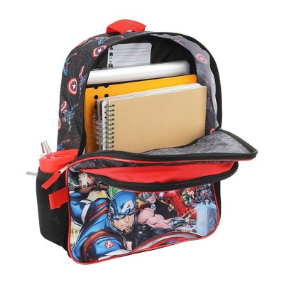 Avengers Kids' 15.5L Backpack with HP - Black
